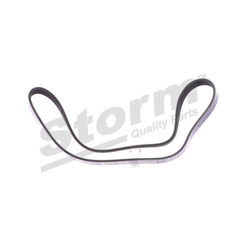 Courroie trapézoïdale à nervures STORM QUALITY PARTS STO6PK1013