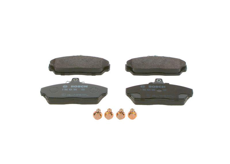 Kit de plaquettes de frein, frein à disque BOSCH 0986424566