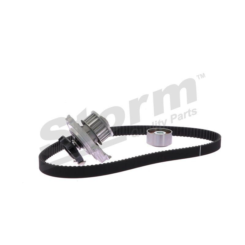 Pompe à eau + kit de courroie crantée STORM QUALITY PARTS 5550727KP