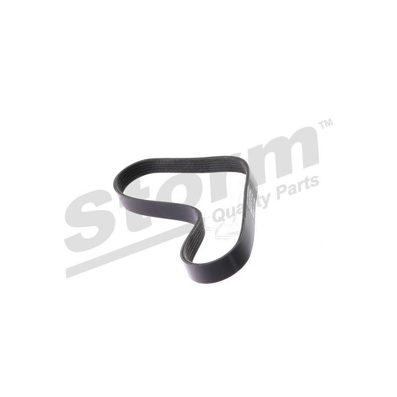 Courroie trapézoïdale à nervures STORM QUALITY PARTS STO6PK0900