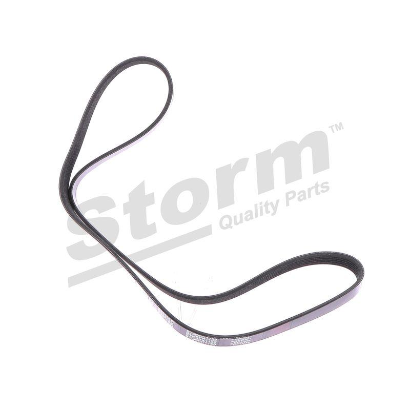 Courroie trapézoïdale à nervures STORM QUALITY PARTS STO6PK1153
