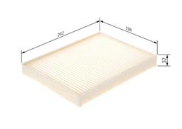 Filtre, air de l'habitacle BOSCH 1 987 435 120