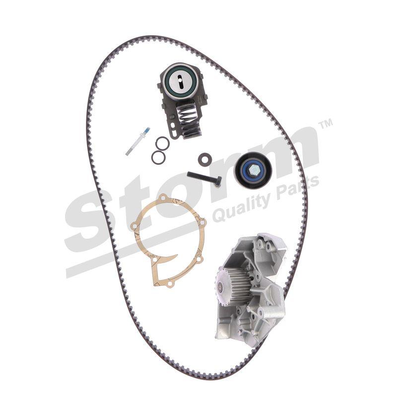 Pompe à eau + kit de courroie crantée STORM QUALITY PARTS 5550112KP
