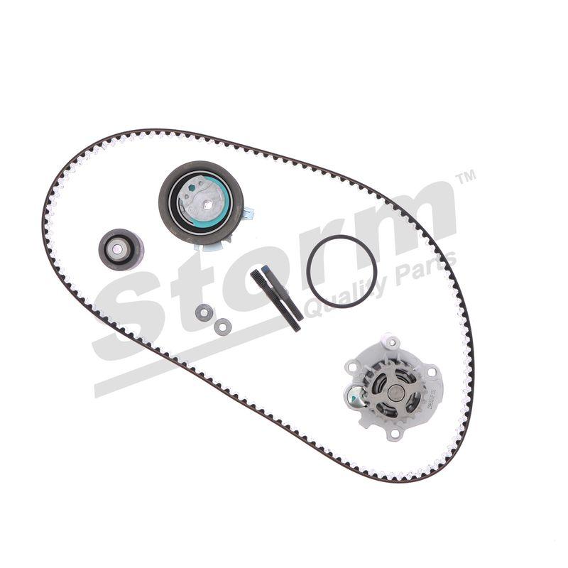 Pompe à eau + kit de courroie crantée STORM QUALITY PARTS 5550584KP