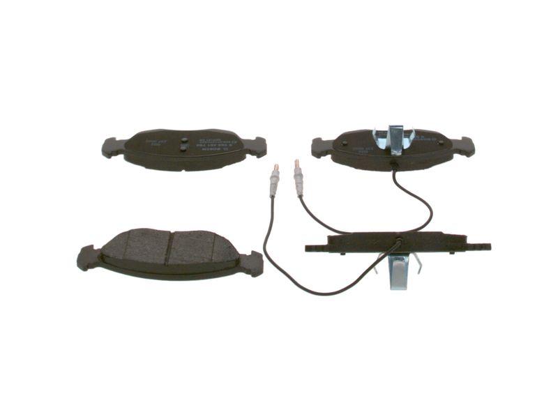 Kit de plaquettes de frein, frein à disque BOSCH 0986461764