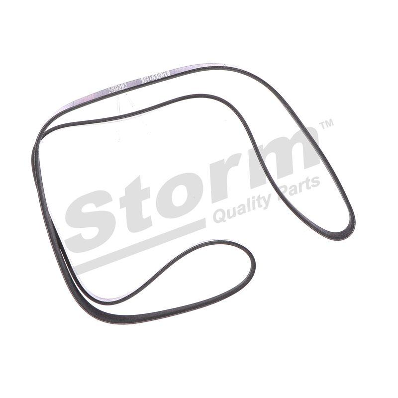 Courroie trapézoïdale à nervures STORM QUALITY PARTS STO6PK1735