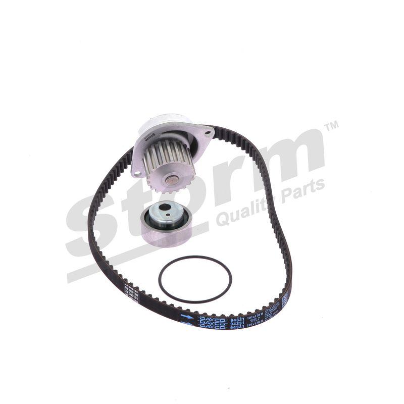 Pompe à eau + kit de courroie crantée STORM QUALITY PARTS 5550108KP