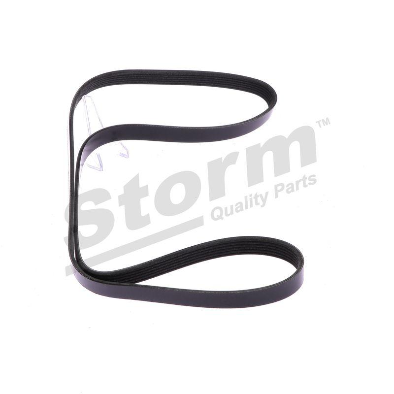 Courroie trapézoïdale à nervures STORM QUALITY PARTS STO6PK1470