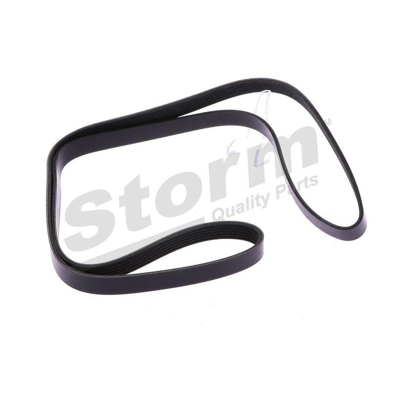 Courroie trapézoïdale à nervures STORM QUALITY PARTS STO6PK1775