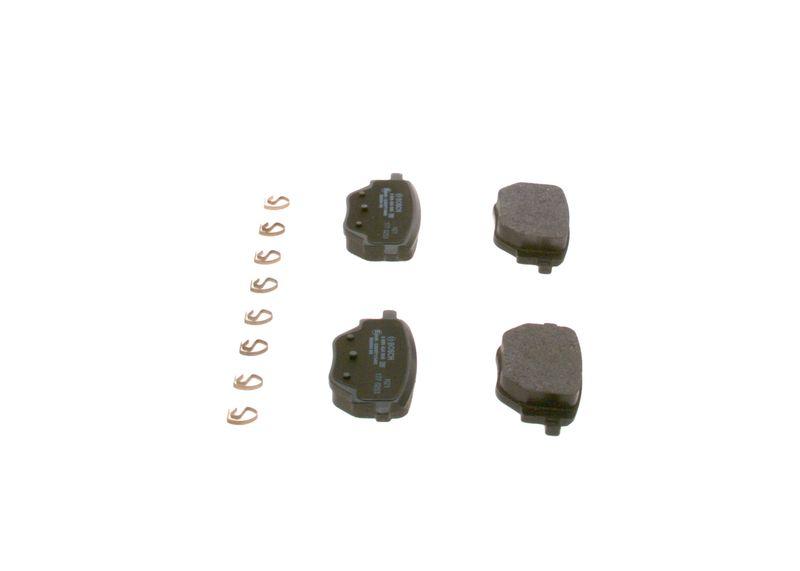Kit de plaquettes de frein, frein à disque BOSCH 0986424988