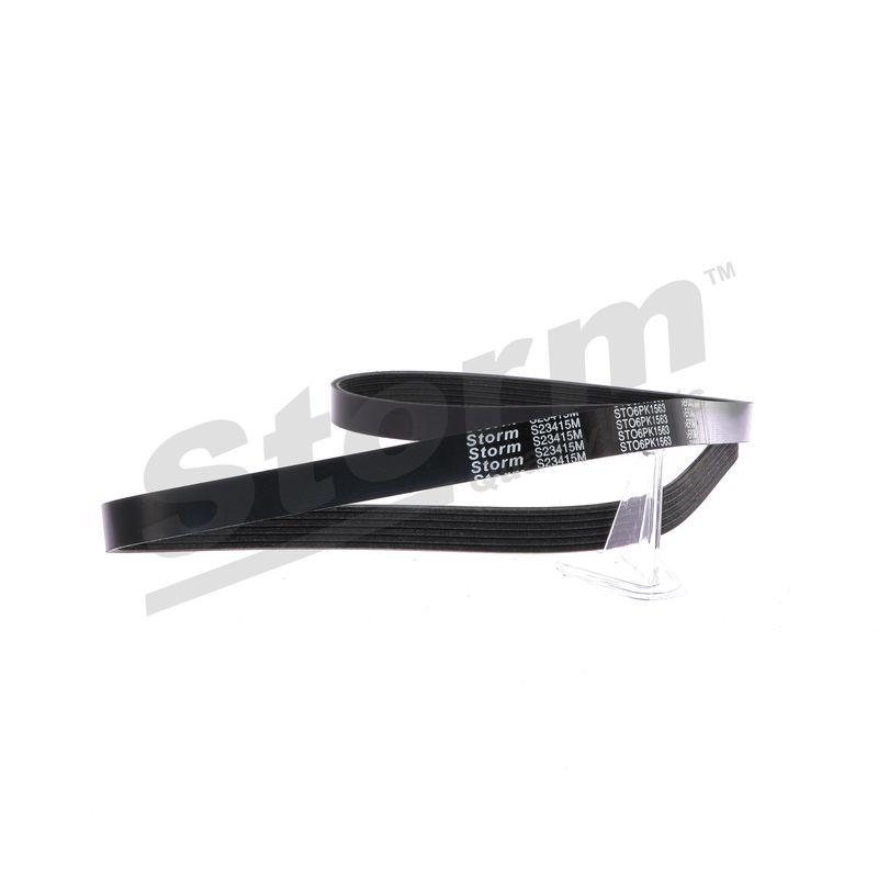 Courroie trapézoïdale à nervures STORM QUALITY PARTS STO6PK1563