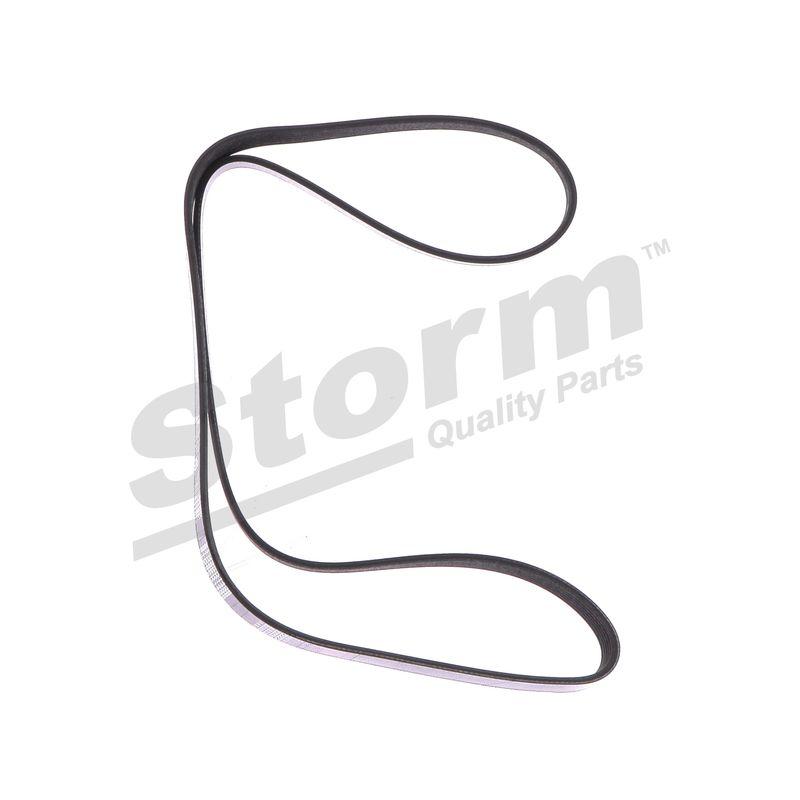 Courroie trapézoïdale à nervures STORM QUALITY PARTS STO6PK1438