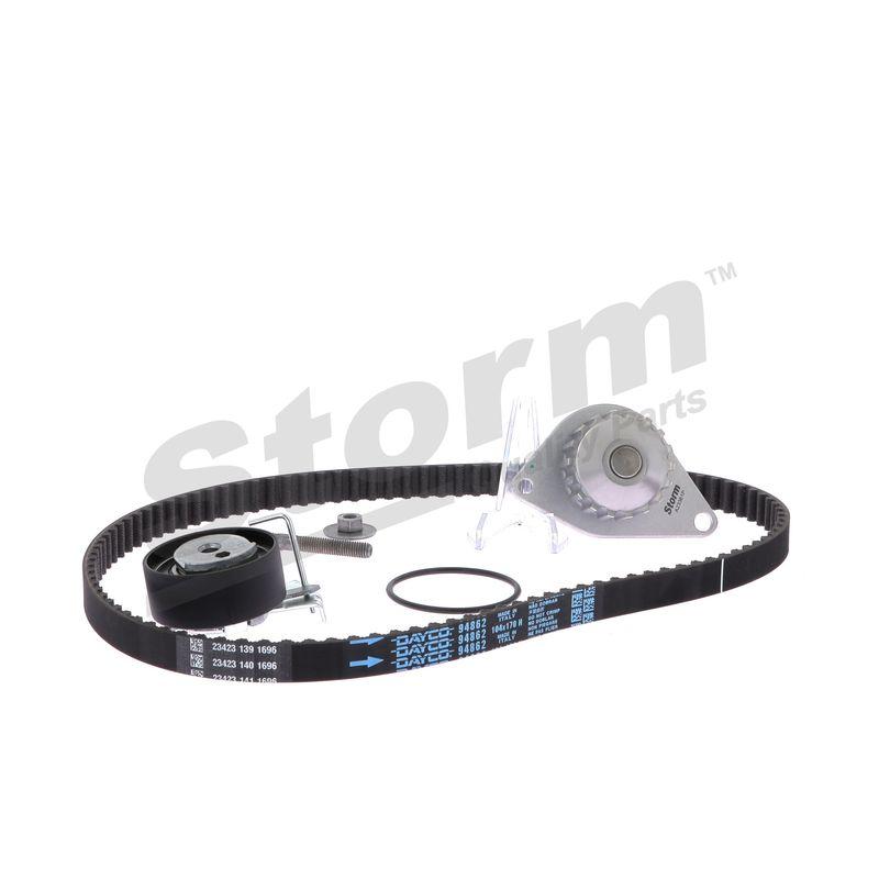 Pompe à eau + kit de courroie crantée STORM QUALITY PARTS 904464KP