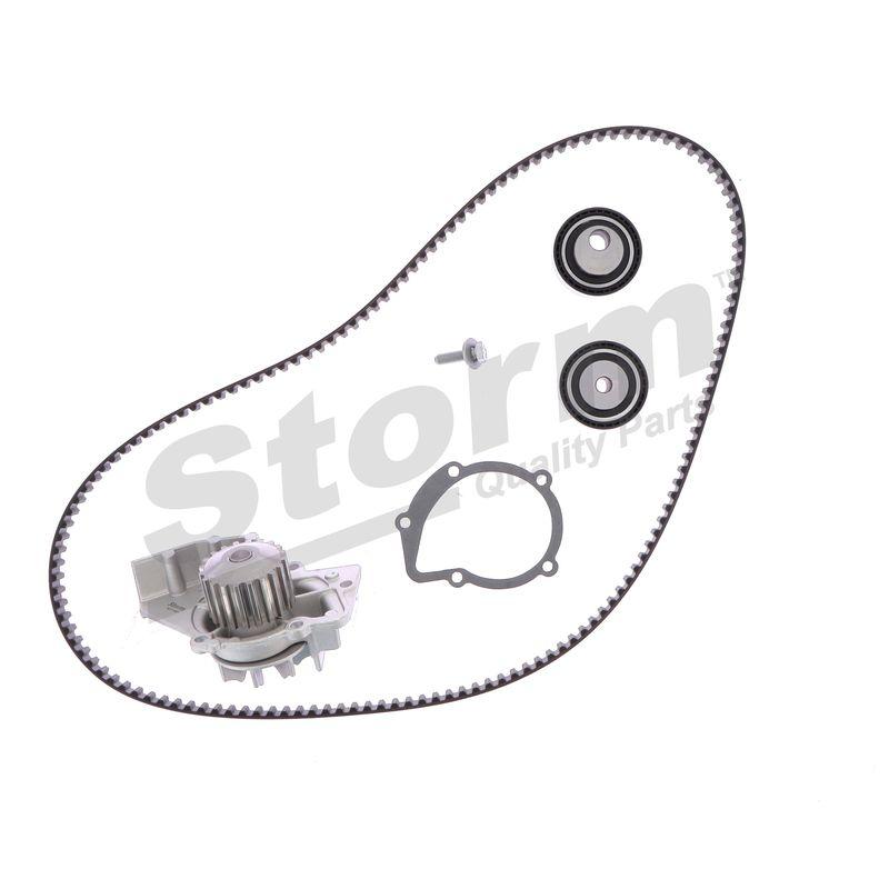 Pompe à eau + kit de courroie crantée STORM QUALITY PARTS 5550567KP
