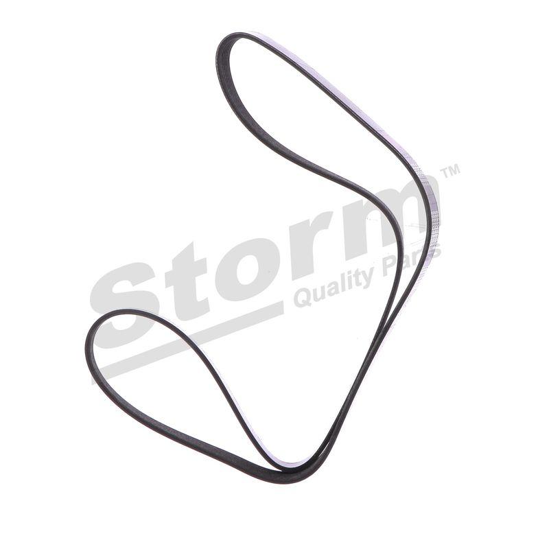 Courroie trapézoïdale à nervures STORM QUALITY PARTS STO6PK1438