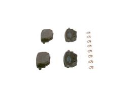 Kit de plaquettes de frein, frein à disque BOSCH 0986424988