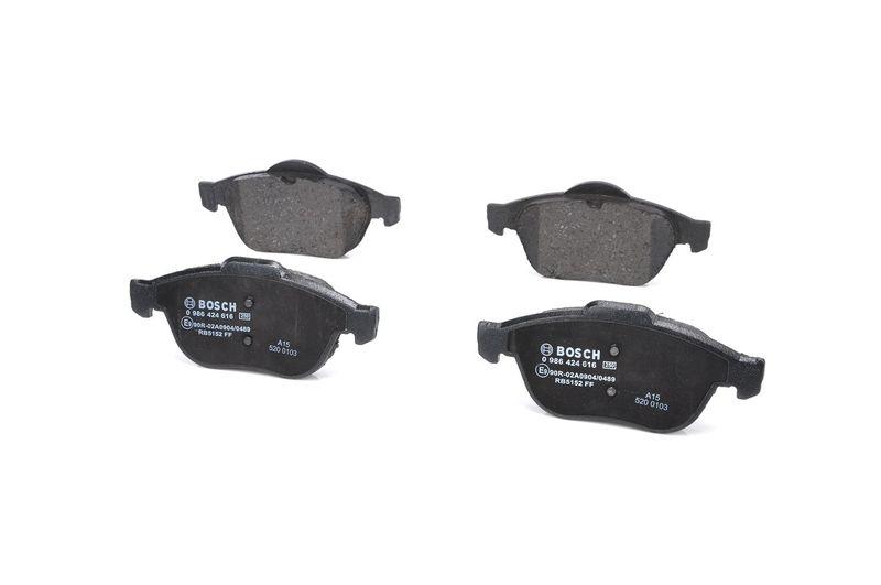 Kit de plaquettes de frein, frein à disque BOSCH 0 986 424 616