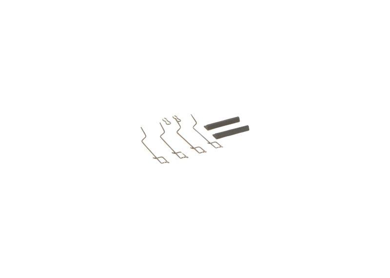 Kit d'accessoires, plaquette de frein à disque BOSCH 1 987 474 197