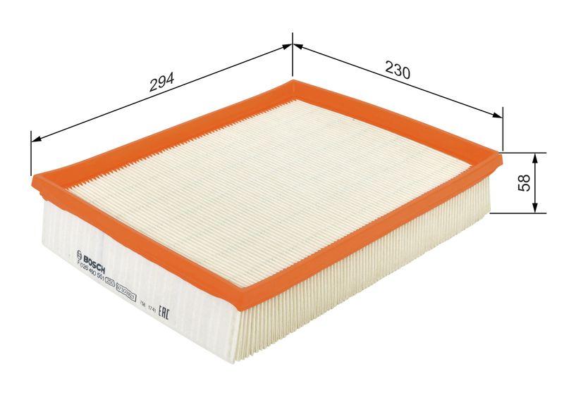 Filtre à air BOSCH F 026 400 551