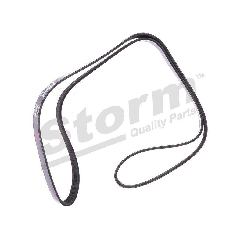 Courroie trapézoïdale à nervures STORM QUALITY PARTS STO6PK1613