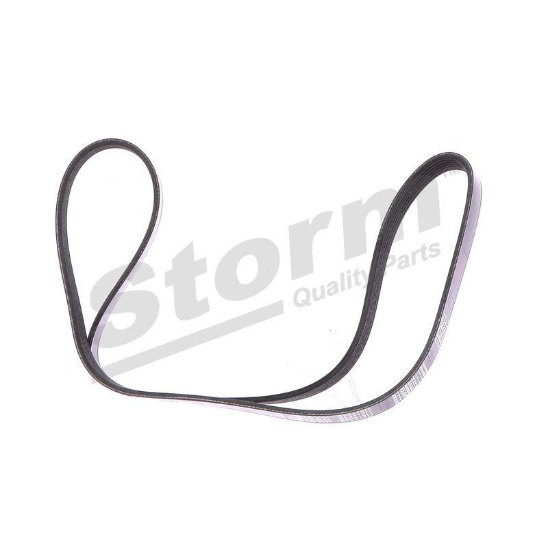 Courroie trapézoïdale à nervures STORM QUALITY PARTS STO6PK1125