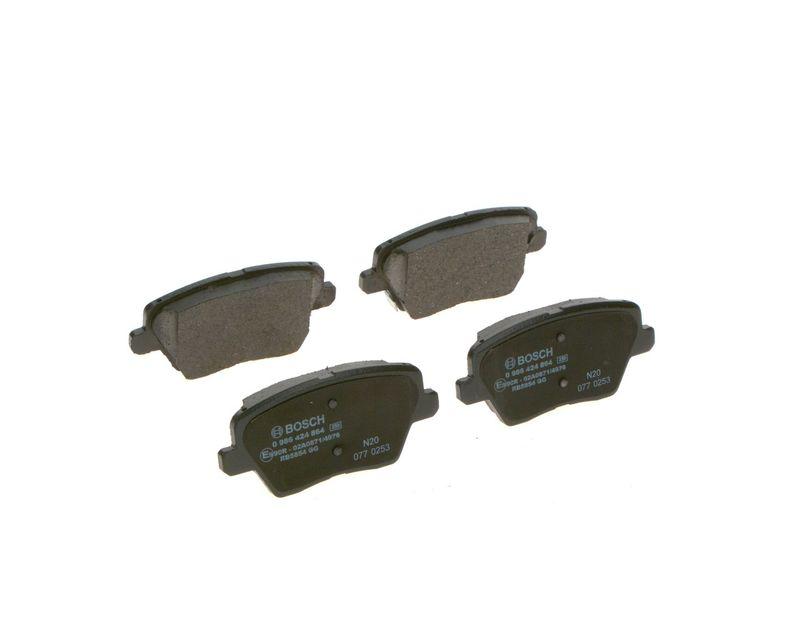 Kit de plaquettes de frein, frein à disque BOSCH 0 986 424 864