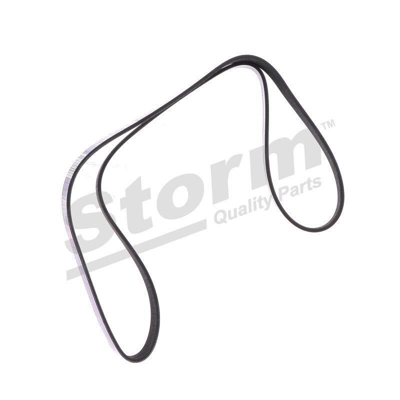 Courroie trapézoïdale à nervures STORM QUALITY PARTS STO6PK1438