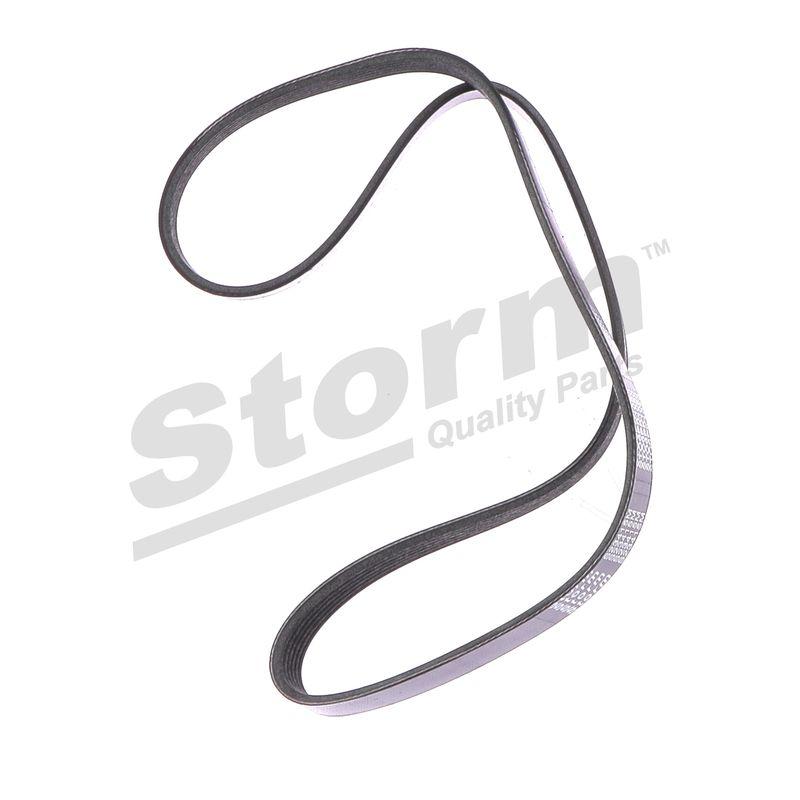 Courroie trapézoïdale à nervures STORM QUALITY PARTS STO6PK1050