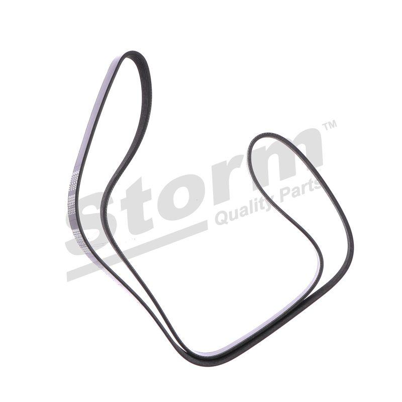 Courroie trapézoïdale à nervures STORM QUALITY PARTS STO6PK1688
