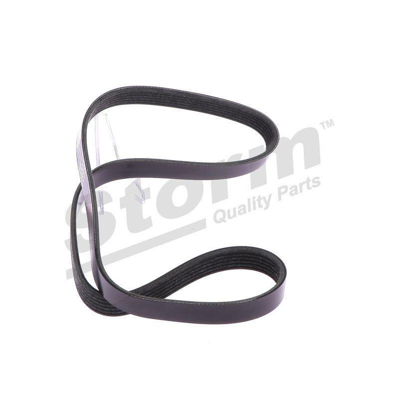 Courroie trapézoïdale à nervures STORM QUALITY PARTS STO6PK1050