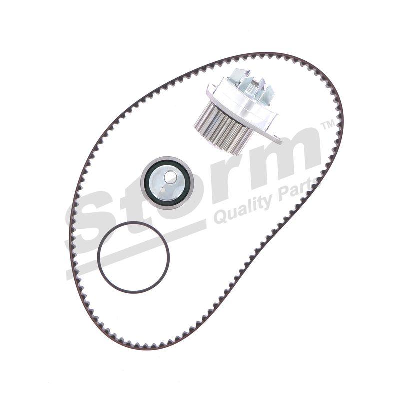 Pompe à eau + kit de courroie crantée STORM QUALITY PARTS 5550108KP