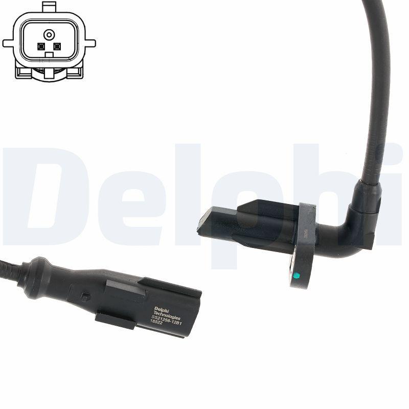 Capteur, vitesse de roue DELPHI SS21258-12B1