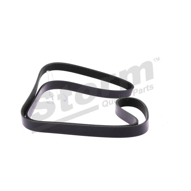 Courroie trapézoïdale à nervures STORM QUALITY PARTS STO6PK1775
