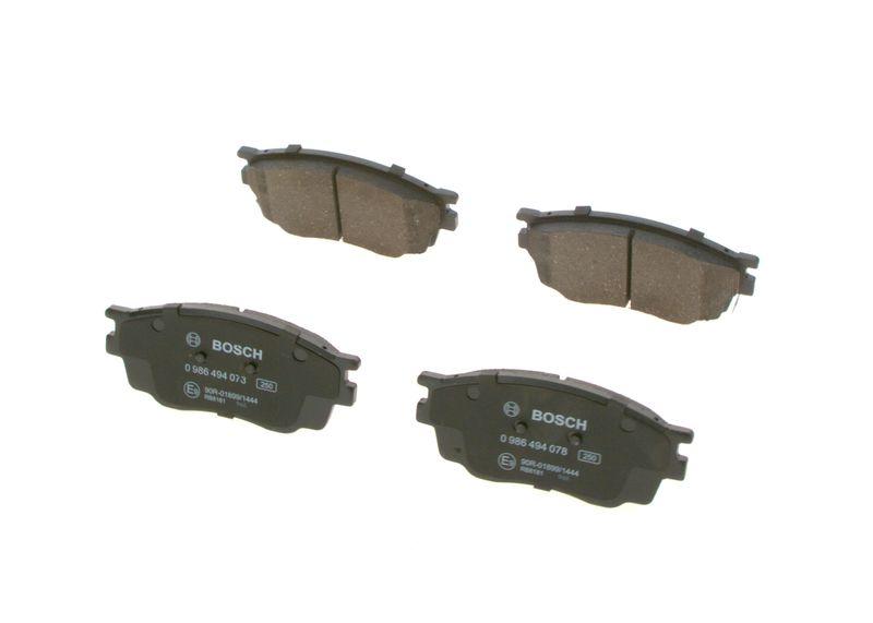 Kit de plaquettes de frein, frein à disque BOSCH 0 986 494 078