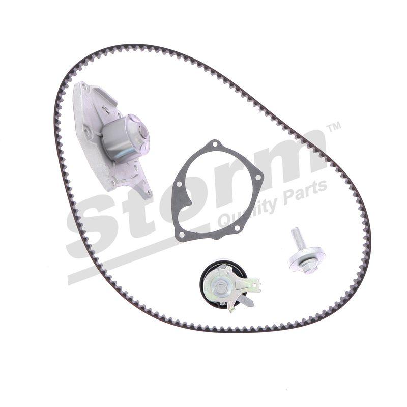 Pompe à eau + kit de courroie crantée STORM QUALITY PARTS 5550579KP