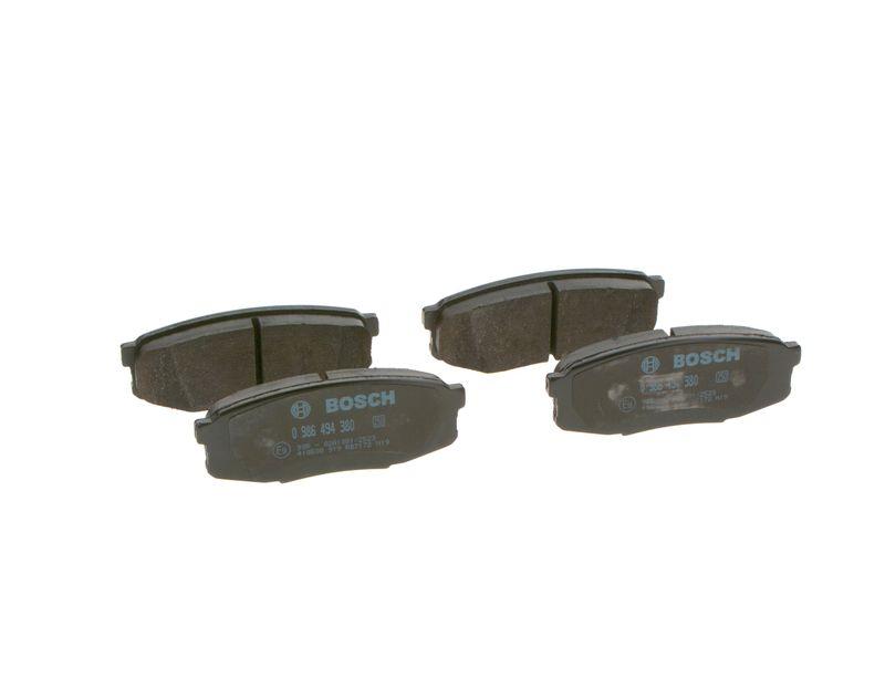 Kit de plaquettes de frein, frein à disque BOSCH 0 986 494 380