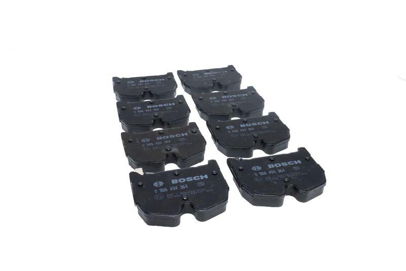Kit de plaquettes de frein, frein à disque BOSCH 0 986 494 364