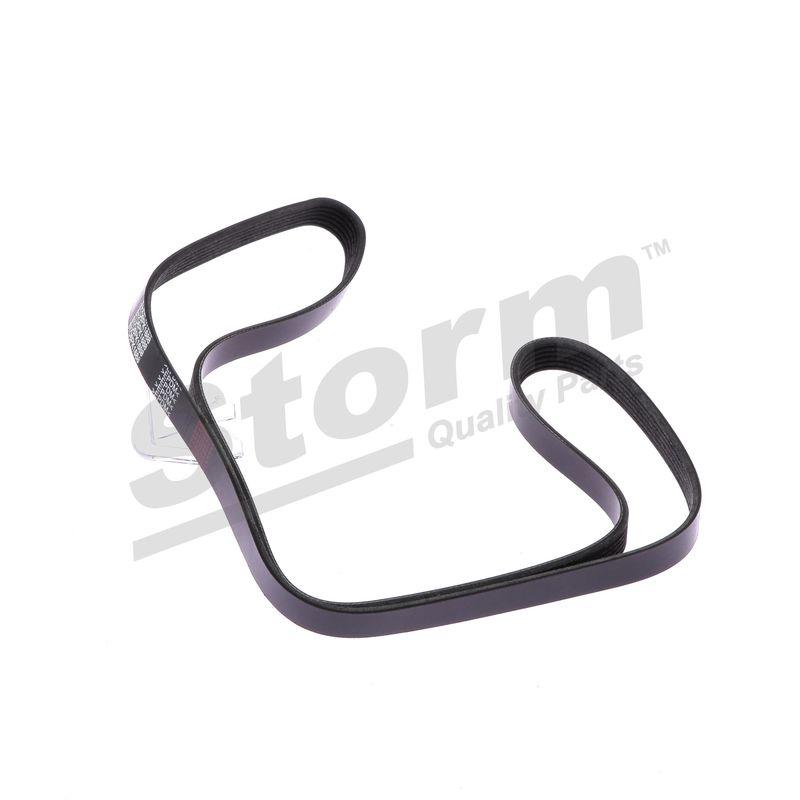 Courroie trapézoïdale à nervures STORM QUALITY PARTS STO6PK1688