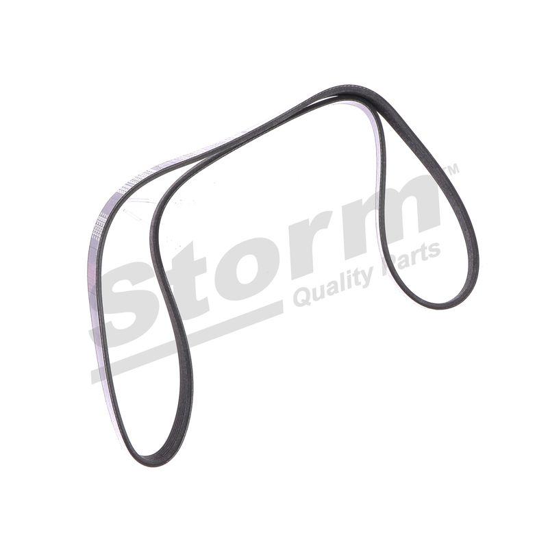 Courroie trapézoïdale à nervures STORM QUALITY PARTS STO6PK1250