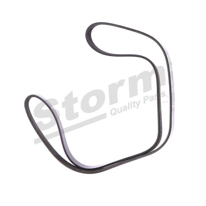 Courroie trapézoïdale à nervures STORM QUALITY PARTS STO6PK1400