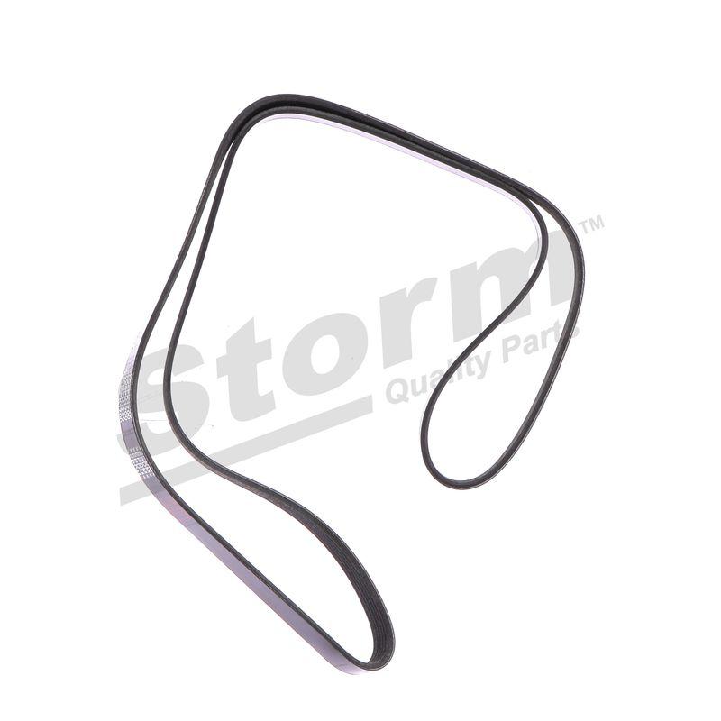 Courroie trapézoïdale à nervures STORM QUALITY PARTS STO6PK1700