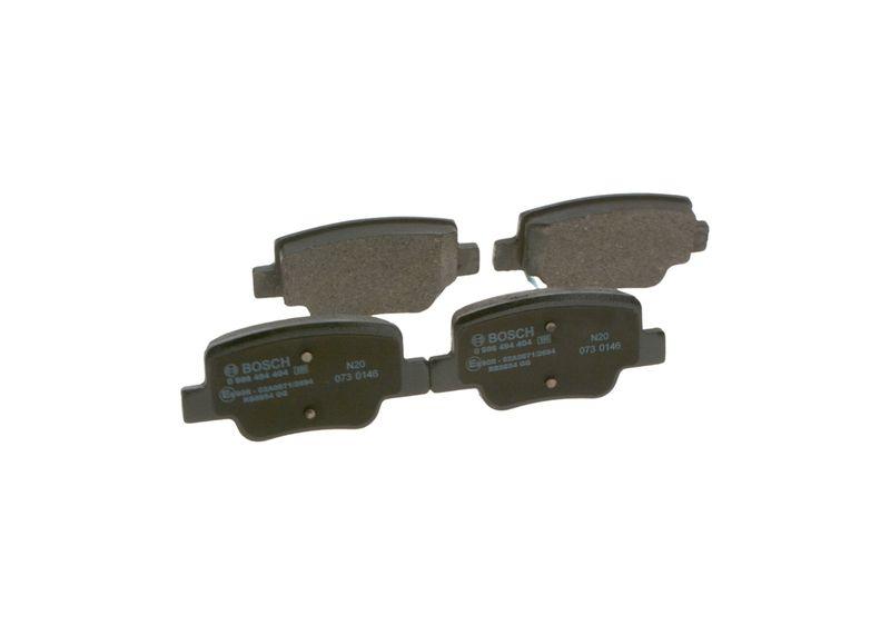 Kit de plaquettes de frein, frein à disque BOSCH 0 986 494 404