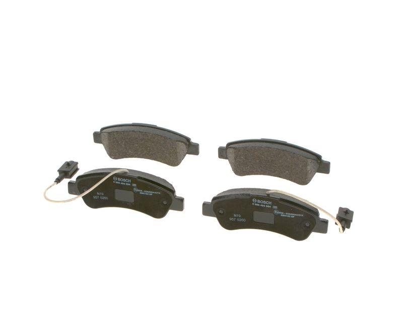 Kit de plaquettes de frein, frein à disque BOSCH 0 986 494 994