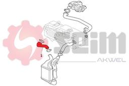 Gaine de suralimentation SEIM 981879