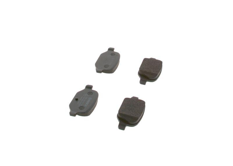 Kit de plaquettes de frein, frein à disque BOSCH 0 986 424 756