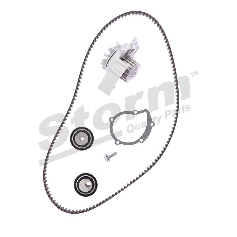 Pompe à eau + kit de courroie crantée STORM QUALITY PARTS 5550358KP