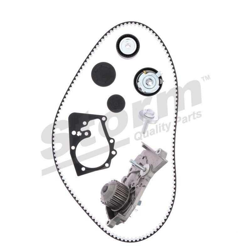 Pompe à eau + kit de courroie crantée STORM QUALITY PARTS 914560KP