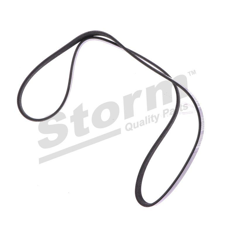 Courroie trapézoïdale à nervures STORM QUALITY PARTS STO5PK1200