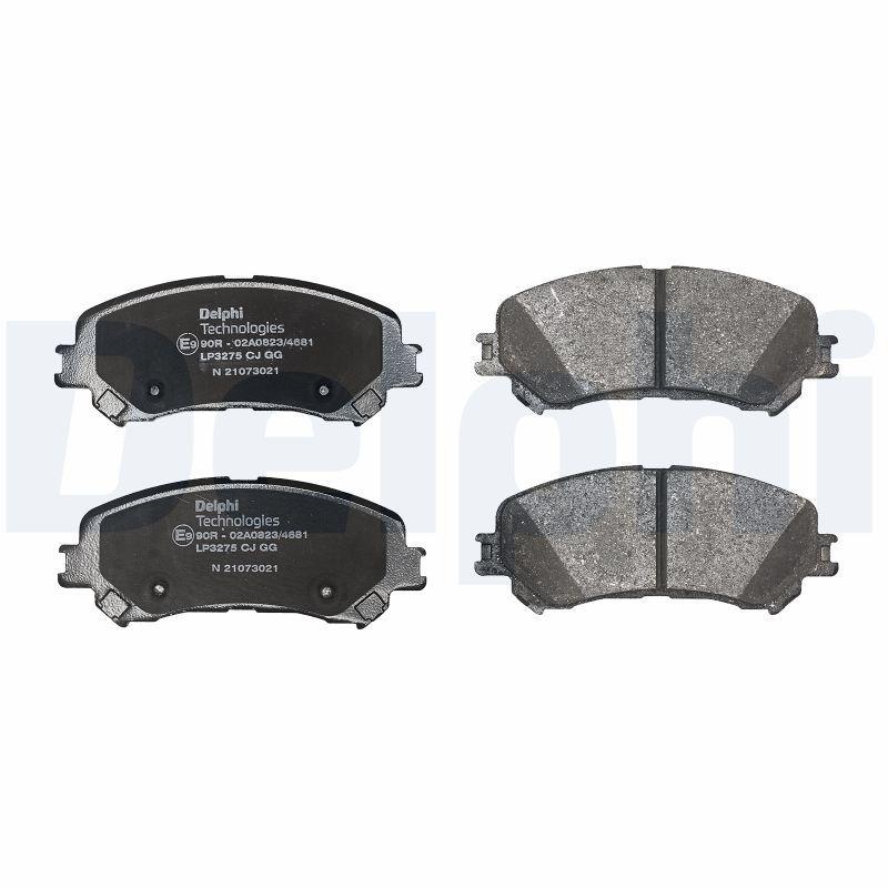 Kit de plaquettes de frein, frein à disque DELPHI LP3275