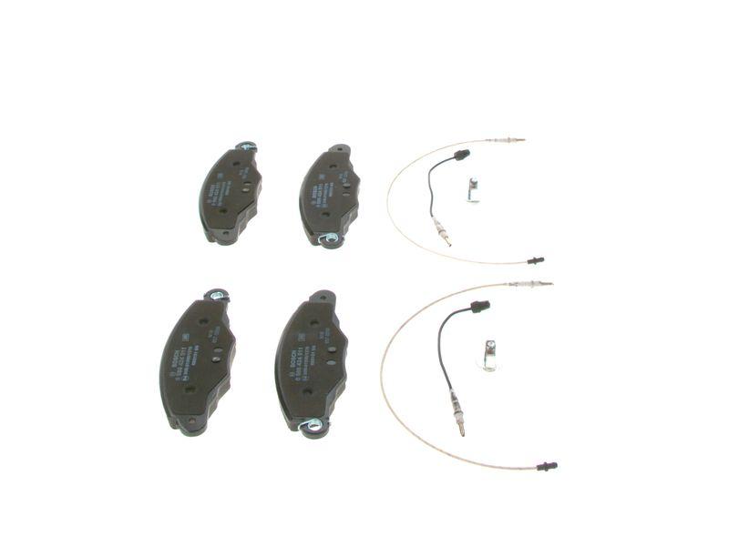Kit de plaquettes de frein, frein à disque BOSCH 0 986 424 511